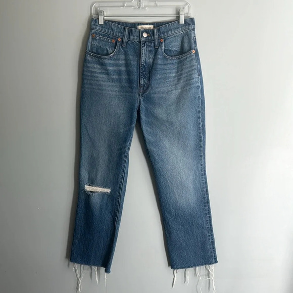 Madewell Slim Demi Boot Jeans Size 27 - Picture 2 of 11